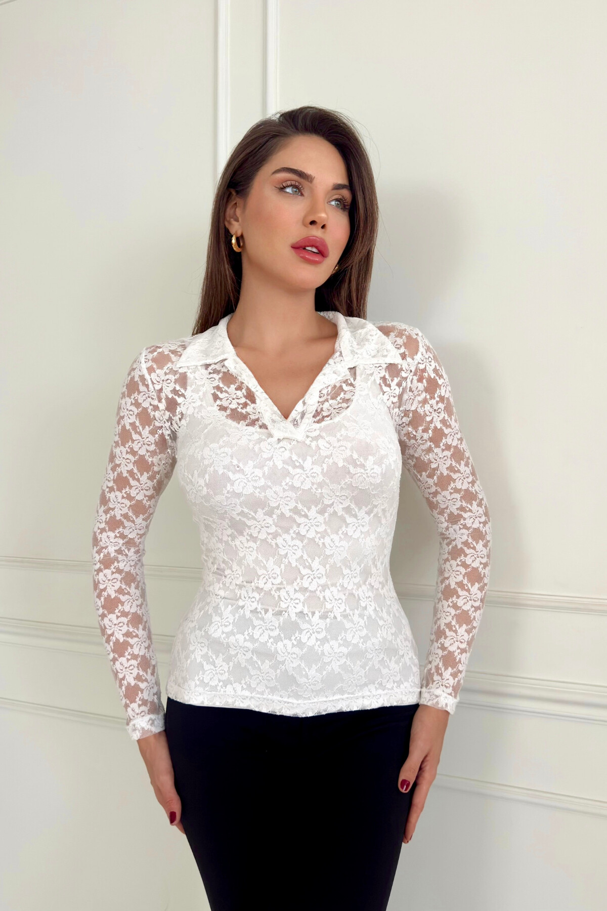 LACE SHIRT