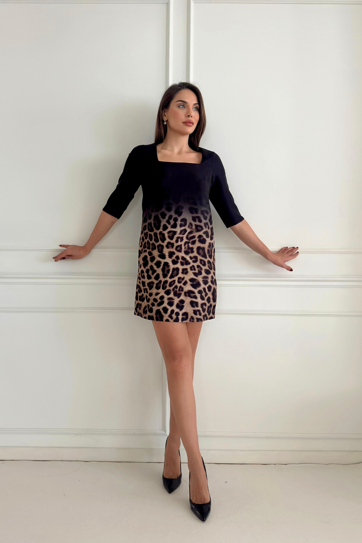 LEOPARD PRINT DRESS