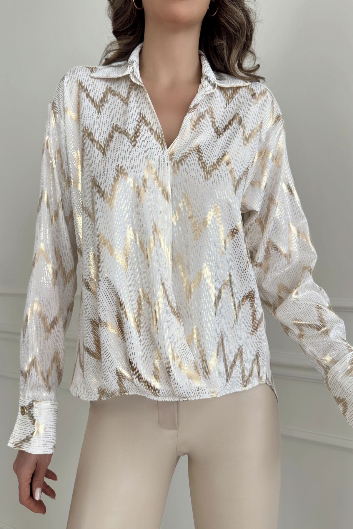 PRINTED BLOUSE