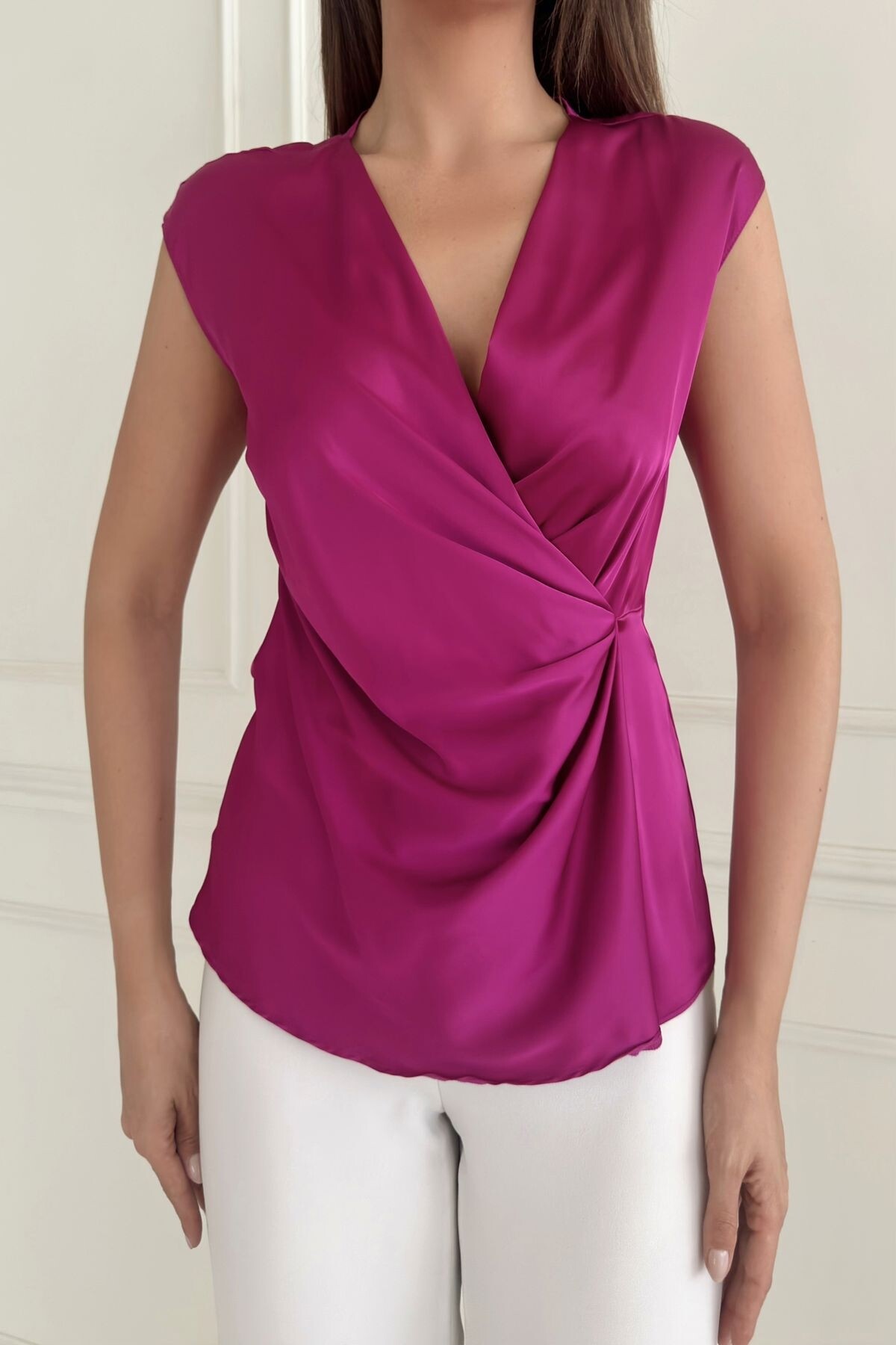 SATIN BLOUSE