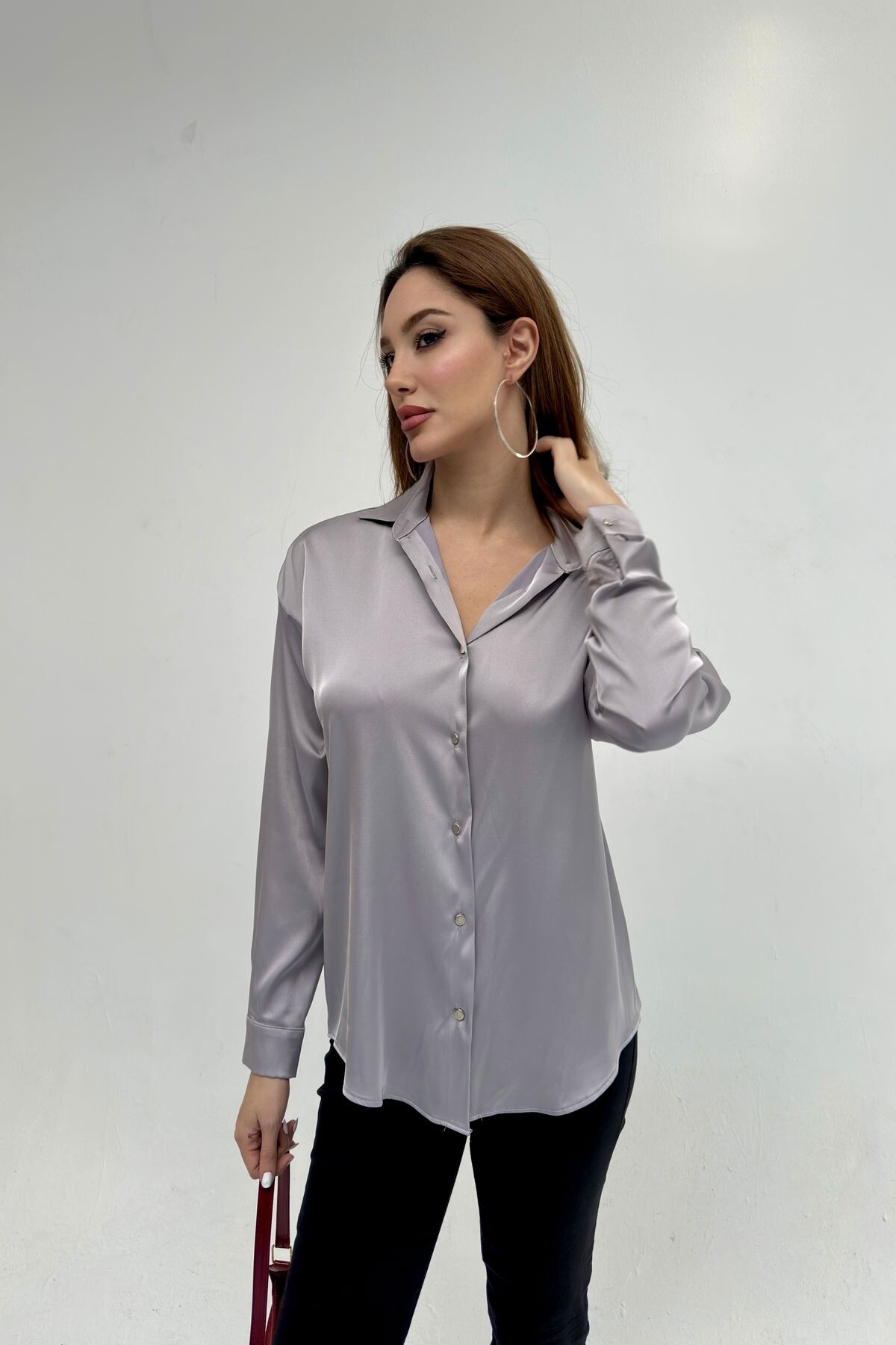 SATIN SHIRT