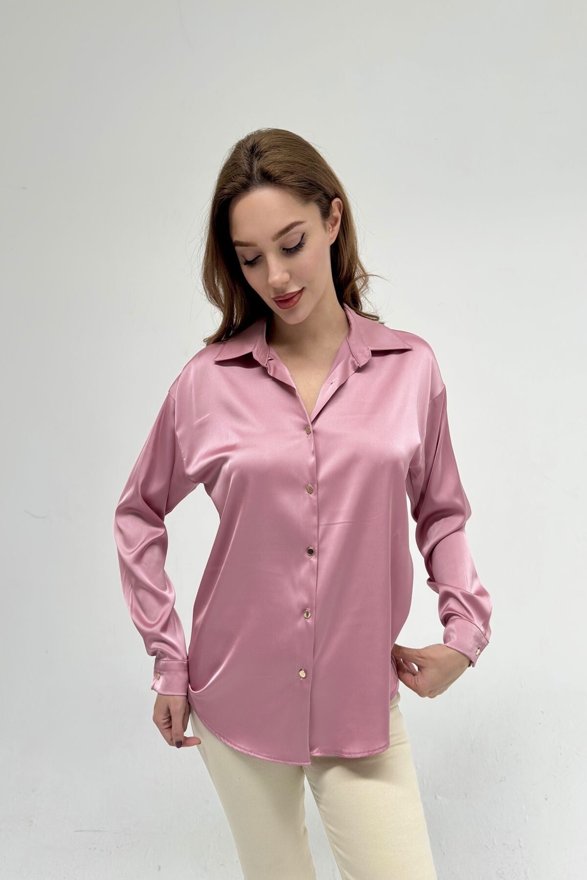 SATIN SHIRT