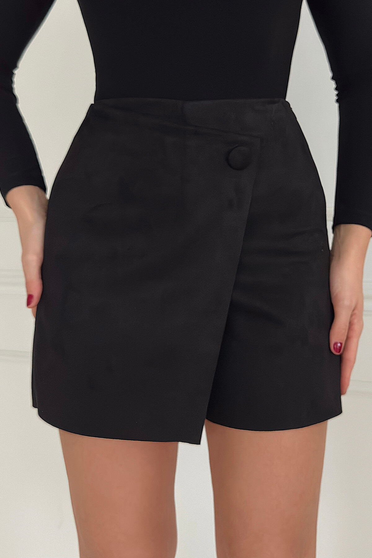 SUEDE SKORT