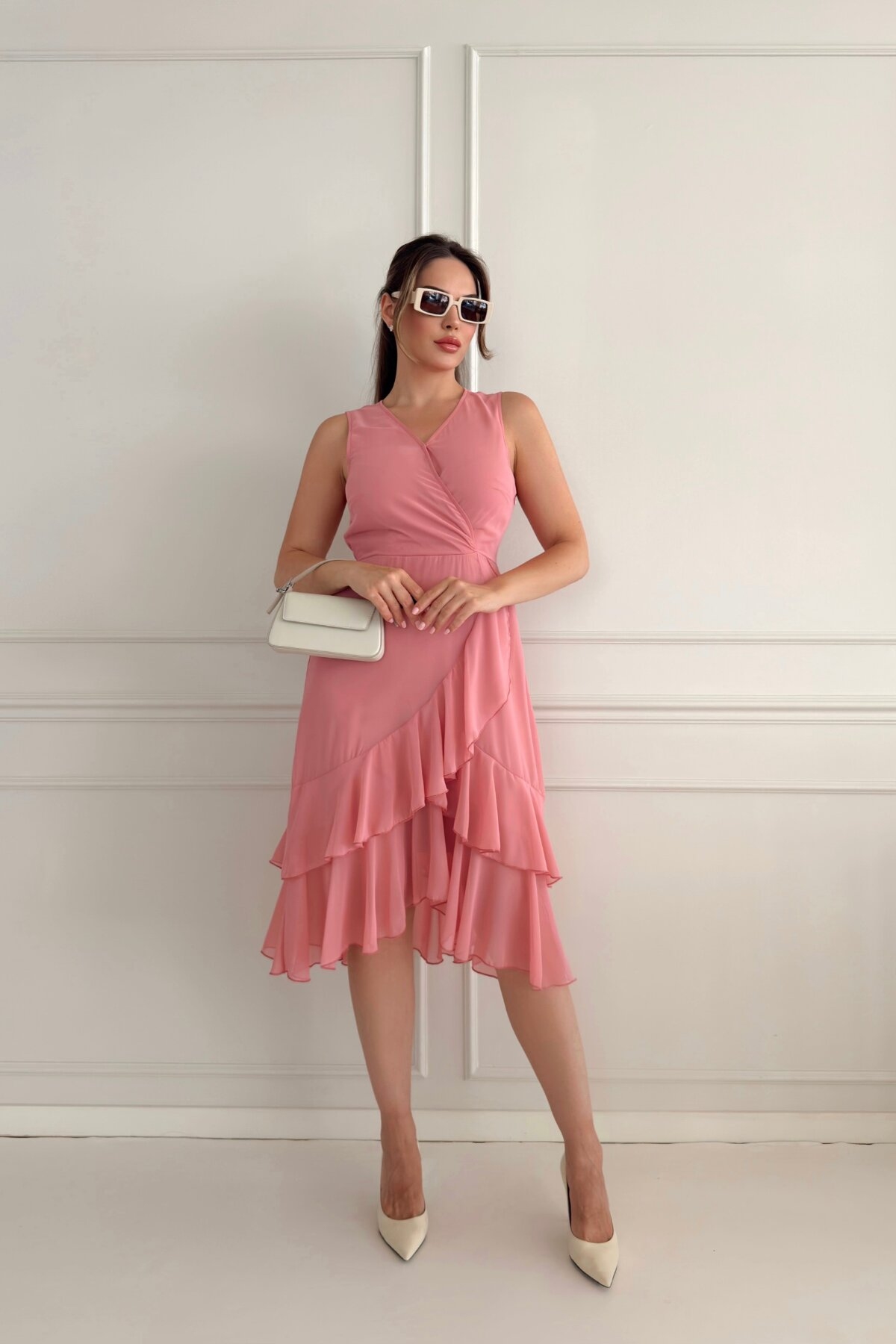 CHIFFON DRESS