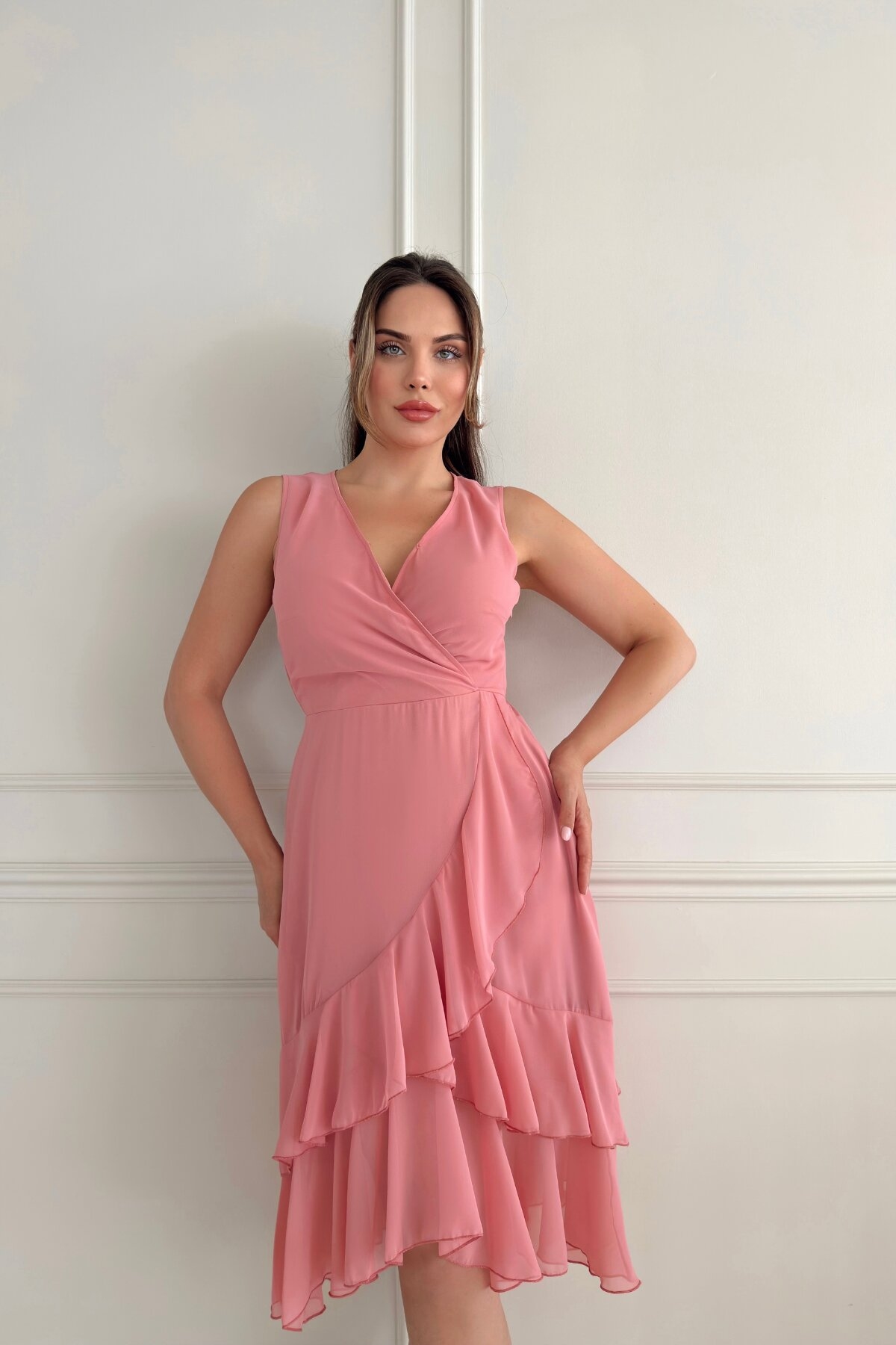 CHIFFON DRESS