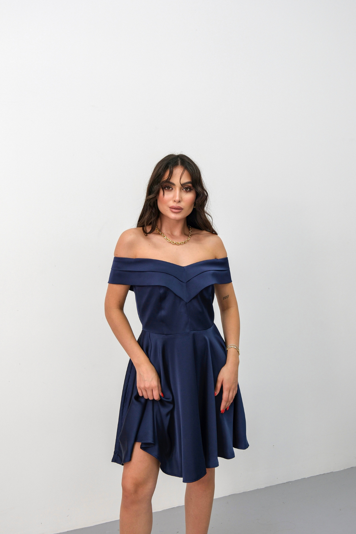 DOUBLE BREASTED DRESS