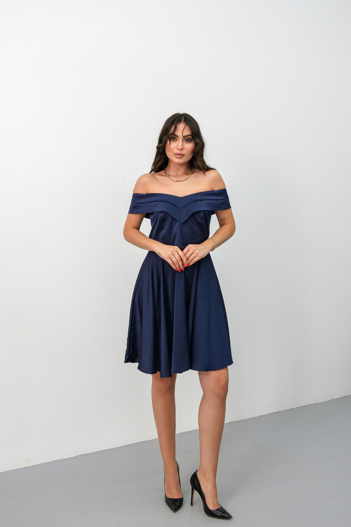 DOUBLE BREASTED DRESS