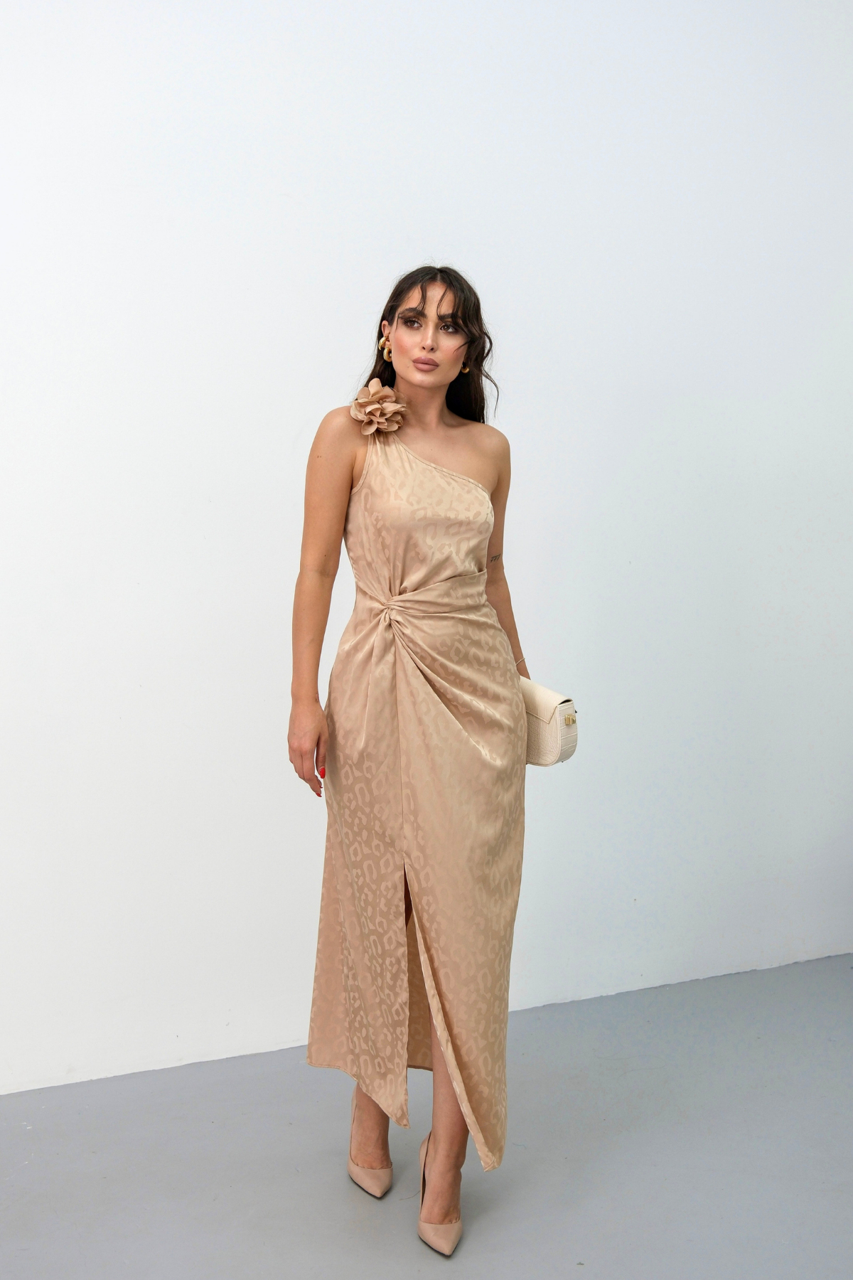 JACGUARD LONG DRESS