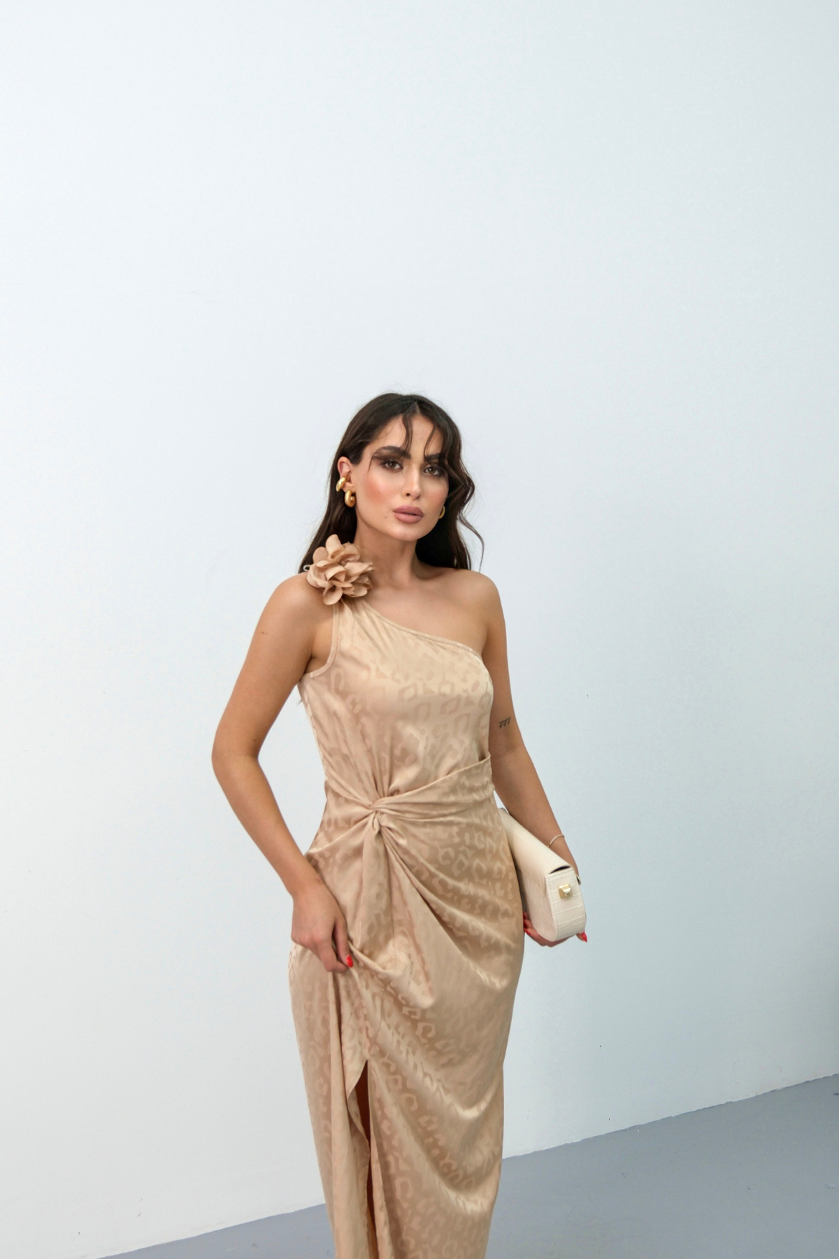 JACGUARD LONG DRESS