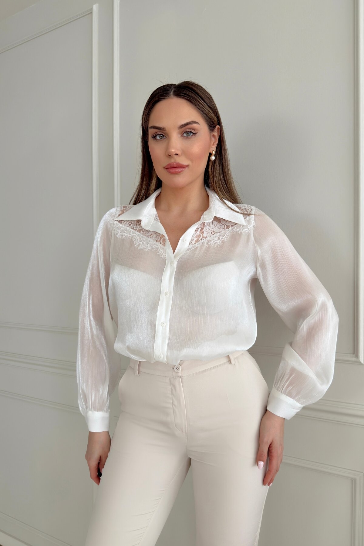 LACE SHIRT