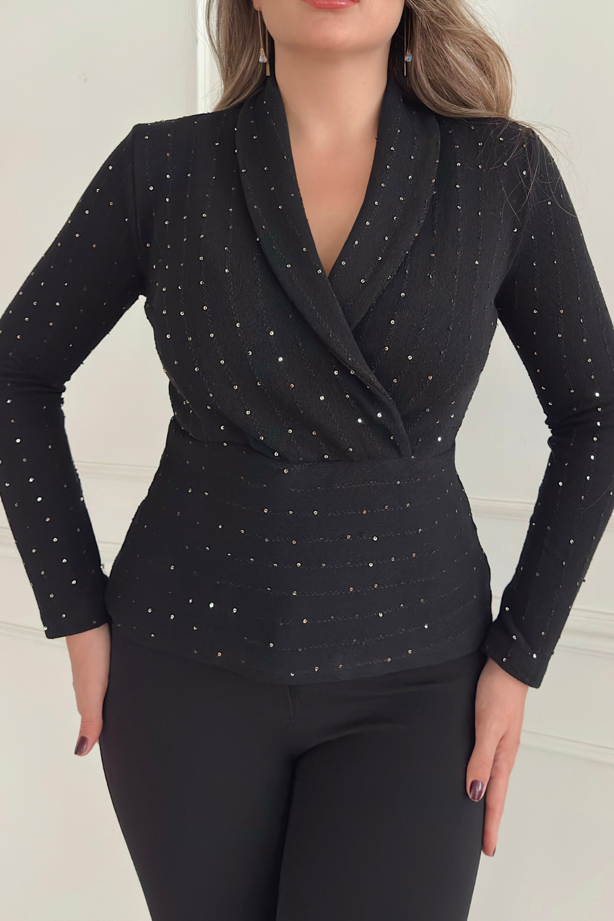 Yeni Sezon Örme Bluz