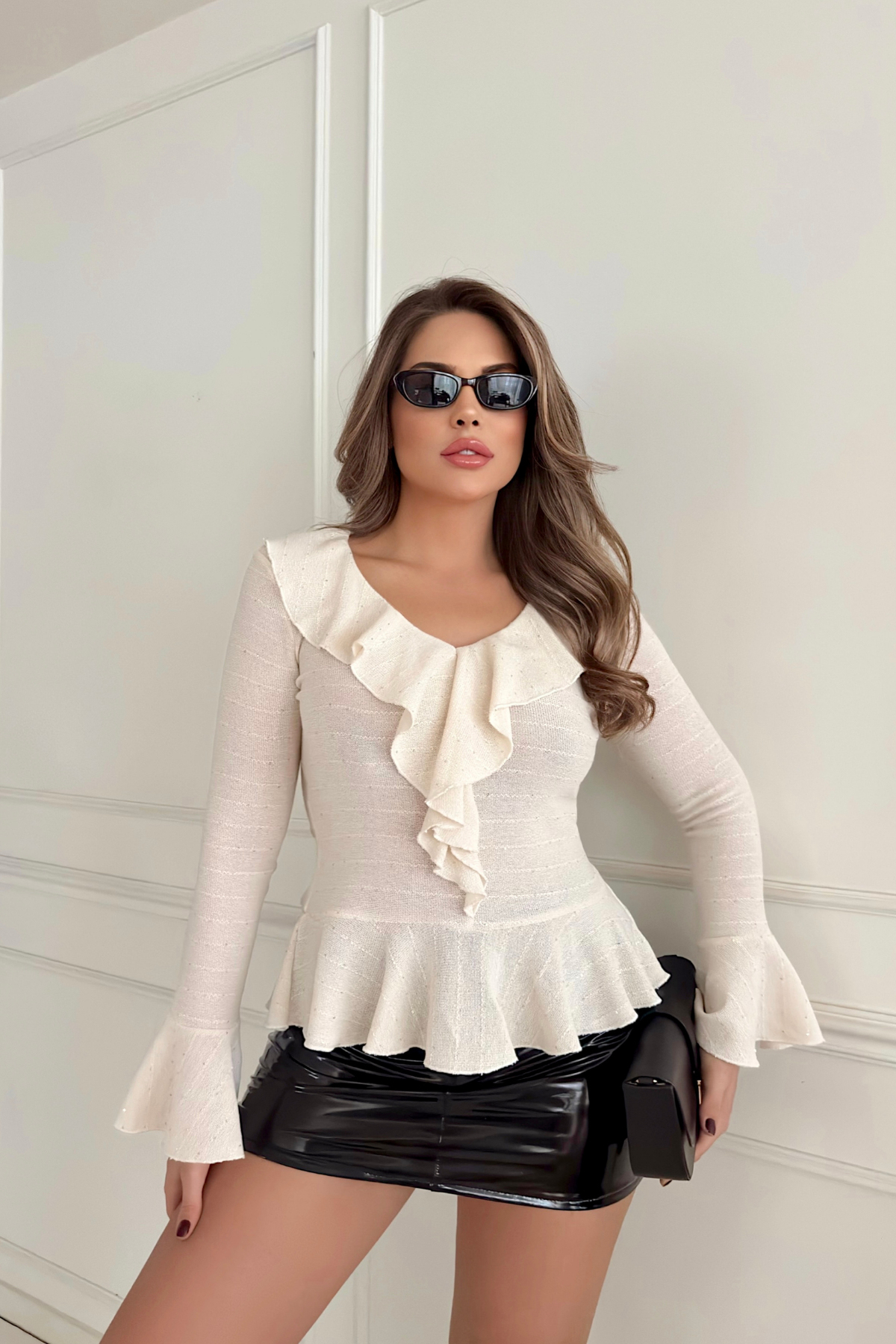 Yeni Sezon Örme Bluz