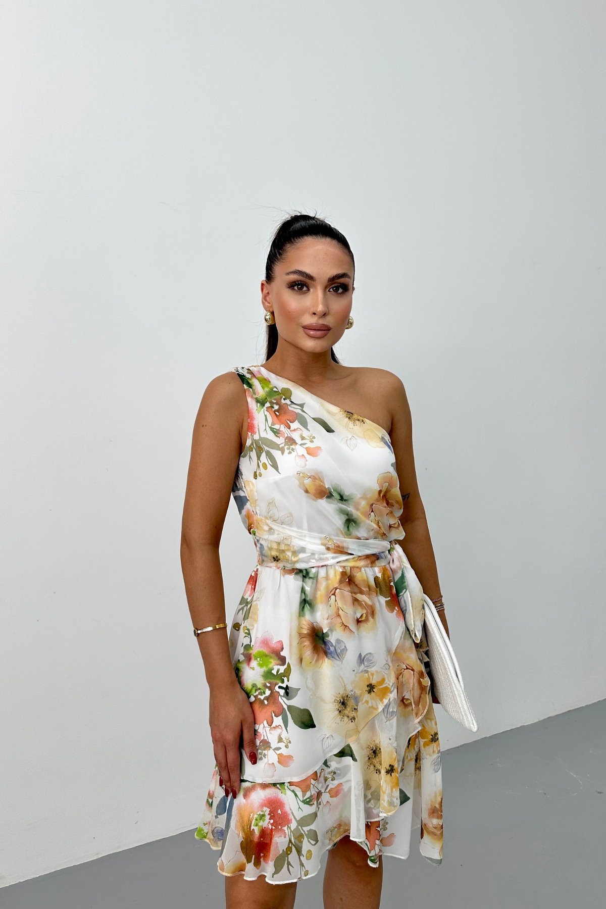 ONE SHOULDER DRESS