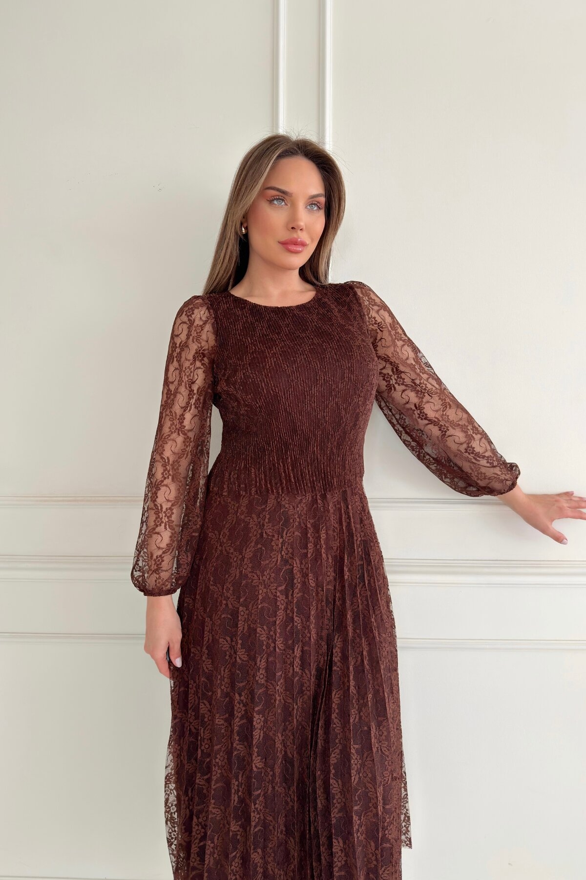 PLEATED DRESS