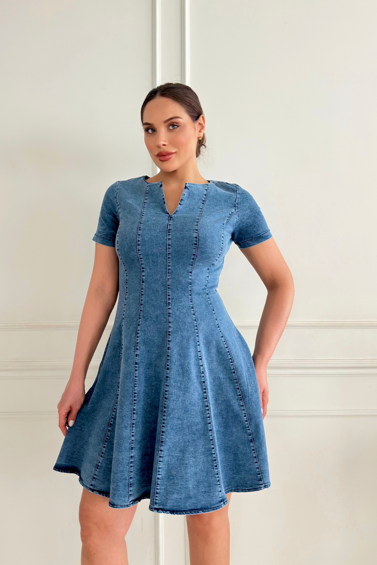 DENIM DRESS