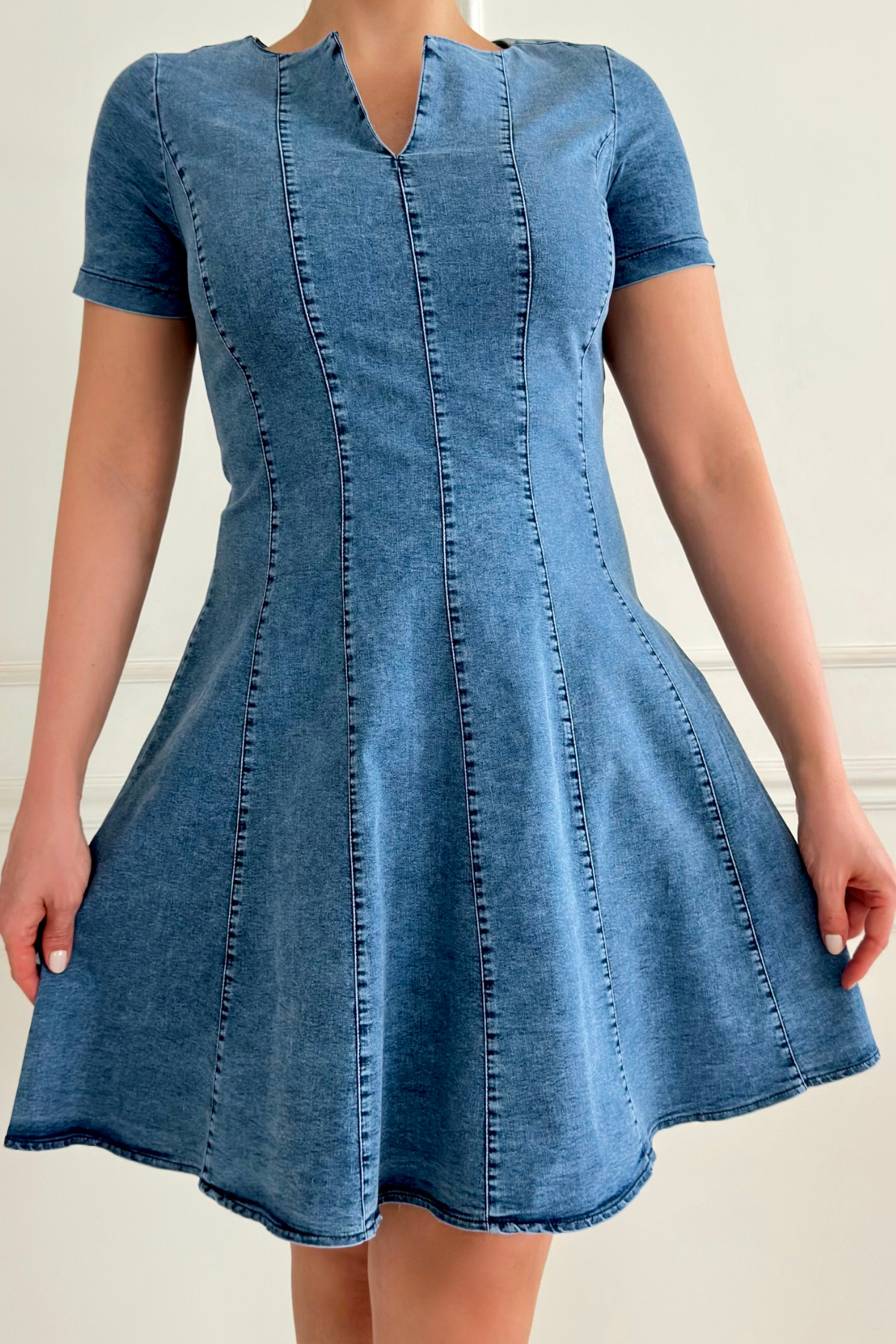 DENIM DRESS