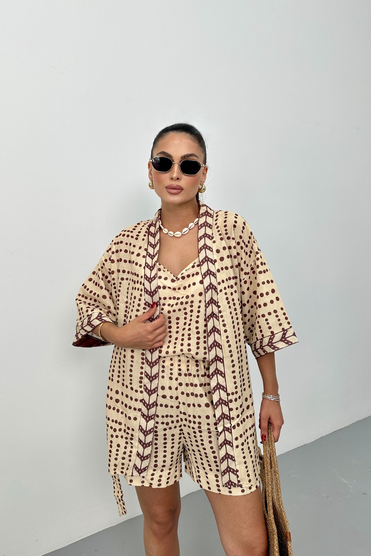 THREE PIECE LINEN SET