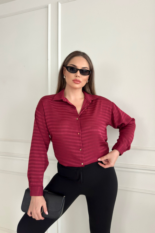 CHECKERED JACQUARD SHIRT