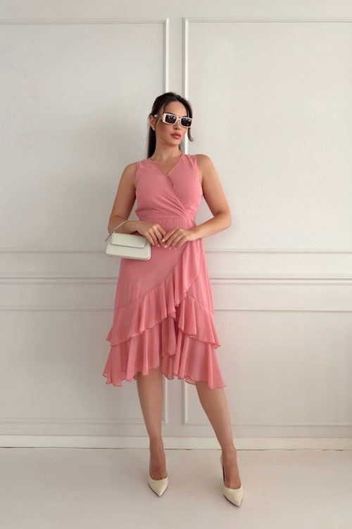 CHIFFON DRESS