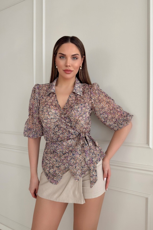 FLORAL BLOUSE