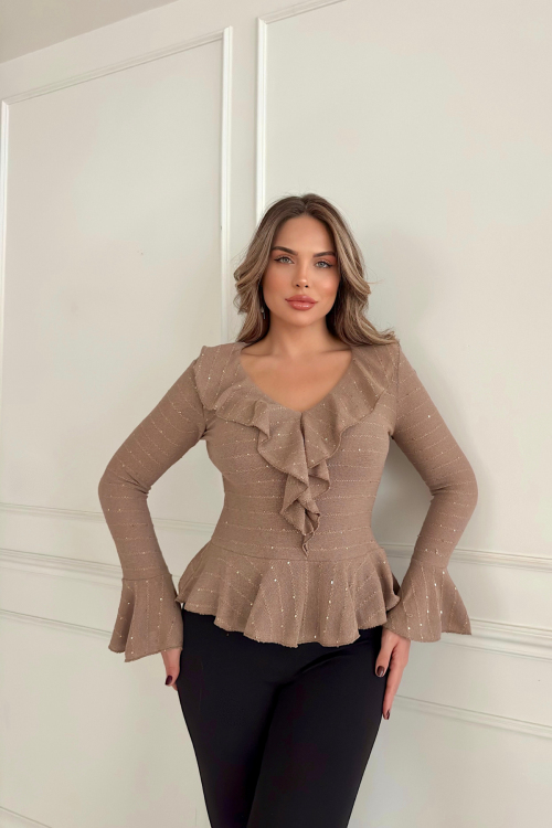 NEW SEASON KNITTED BLOUSE