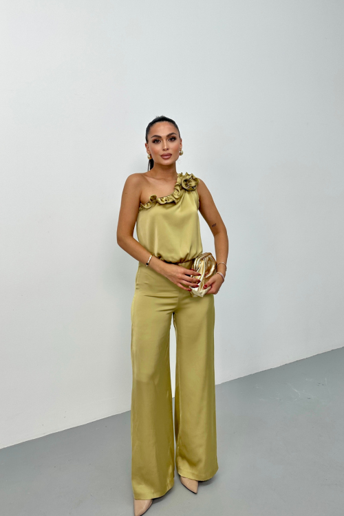 ONE SHOULDER JUMPSUIT