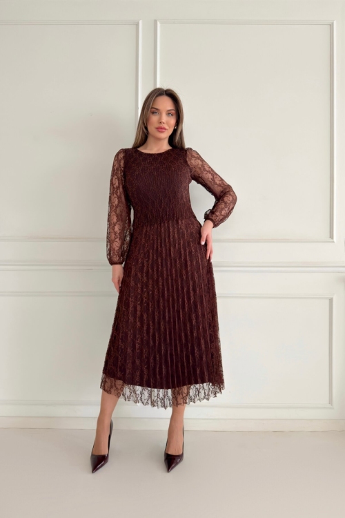 PLEATED DRESS