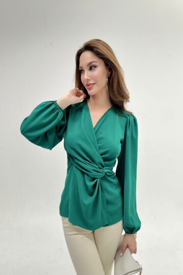 FRONT KNOTTED JESIKA BLOUSE