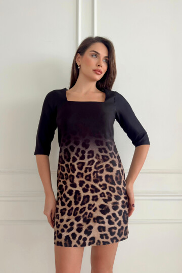 LEOPARD PRINT DRESS