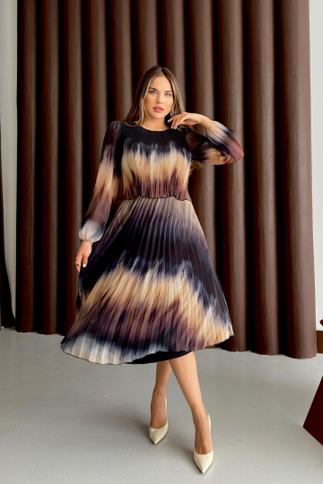 Yeni Sezon Piliseli Elbise