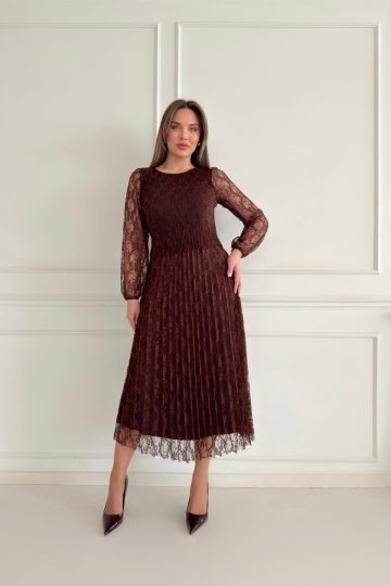 PLEATED DRESS